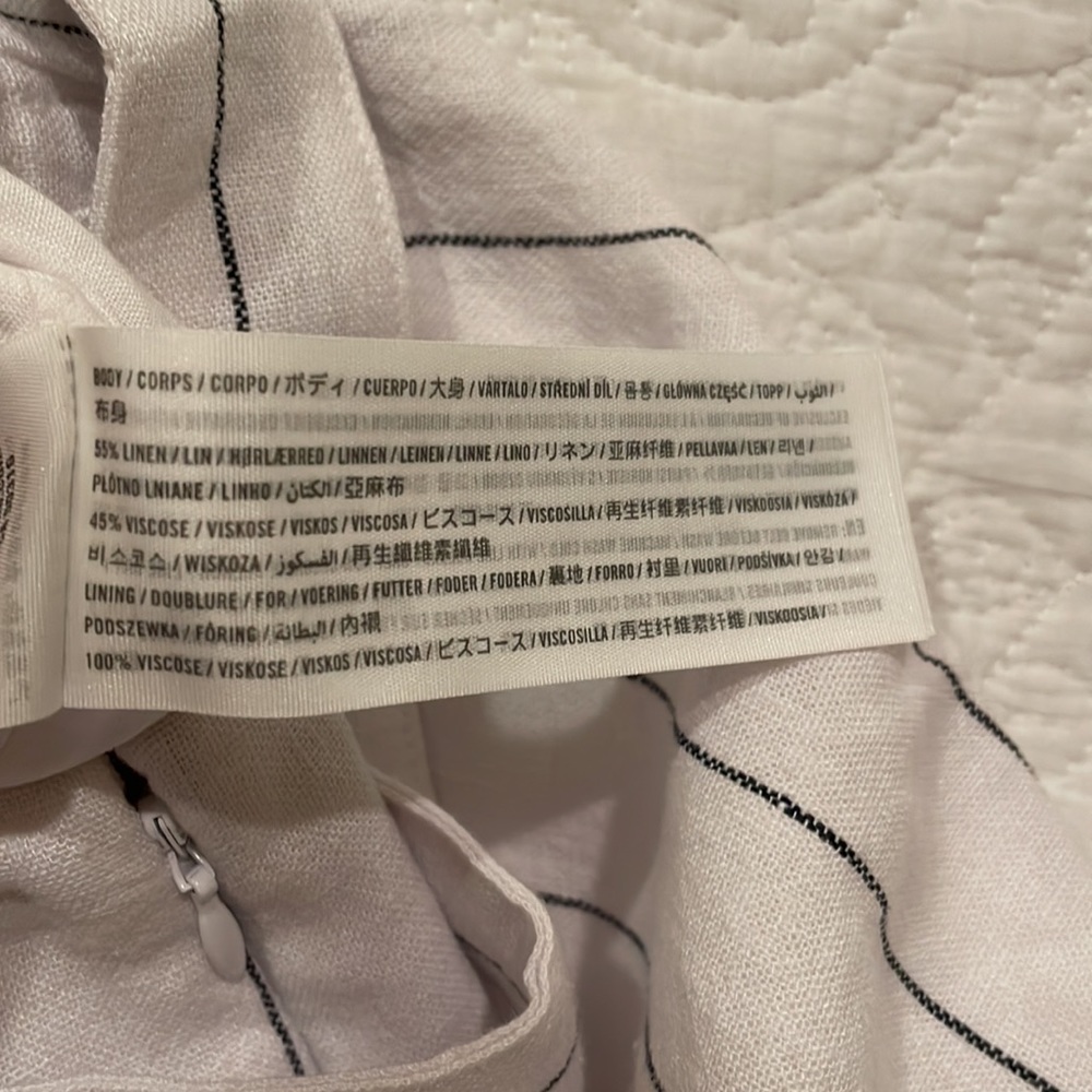 NWT Abercrombie & Fitch Linen/Viscose Shorts in Size XS - Picture 7 of 7